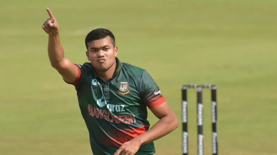 ক্যারিয়ারে দ্বিতীয়বারের মতো ৫ উইকেট শিকার করেছেন তাসকিন আহমেদ