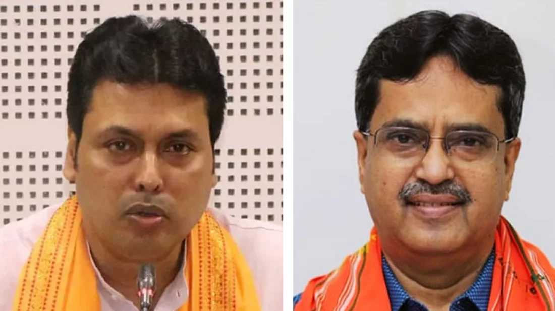 বিপ্লবের পদত্যাগের ১ ঘণ্টার মধ্যেই ত্রিপুরার নতুন মুখ্যমন্ত্রী হলেন মানিক