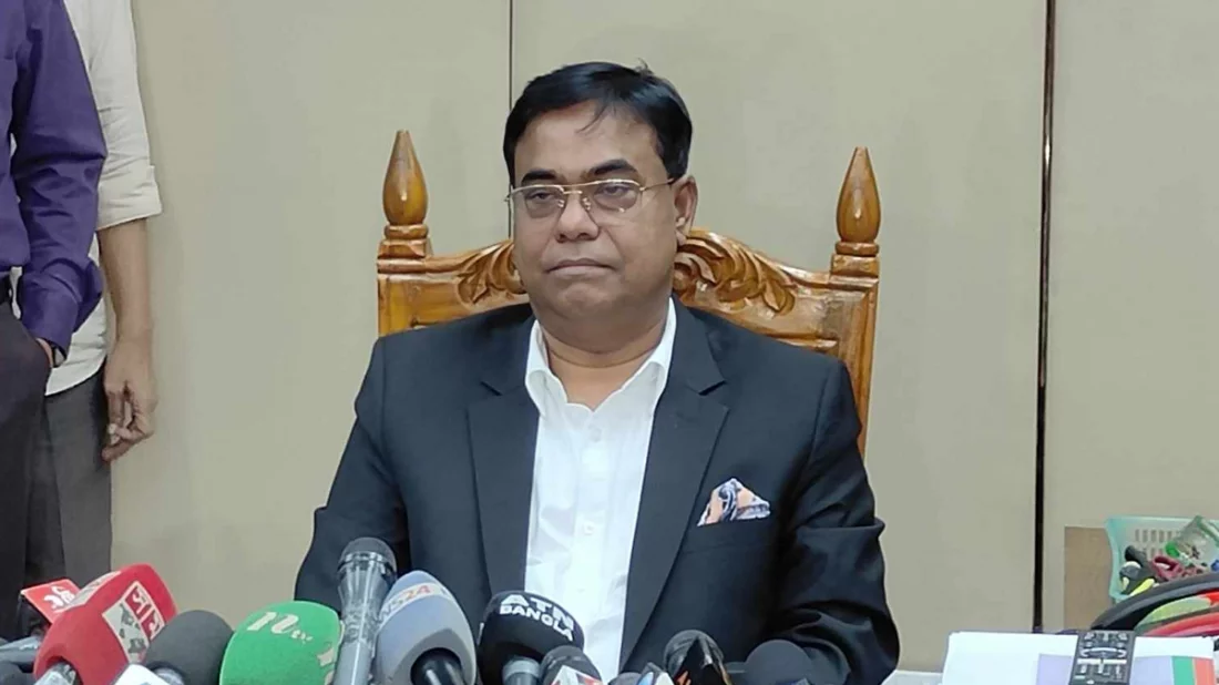 ইসি সচিব জাহাংগীর আলম। ছবি: তানভীর আহাম্মেদ