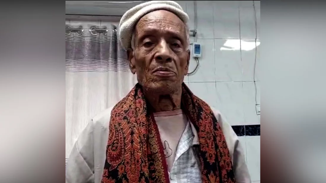 এমপি প্রার্থী সুধীর বিশ্বাস। ছবি: ইত্তেফাক