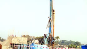 এগিয়ে চলছে কালনা সেতুর নির্মাণকাজ