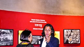 ঢাকা আর্ট সামিটে  রাদওয়ান মুজিব