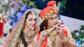 রাধা-কৃষ্ণ রূপে হাজির অপু-জয়