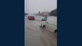 ভারীবর্ষণে পানিবন্দি কুয়েত