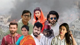 বঙ্গবাজারে আগুন, পুড়ছে তারকাদের মন!