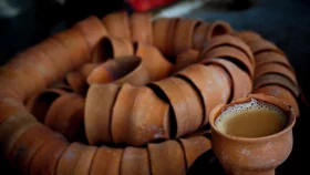 মটকা চায়ের কাপে