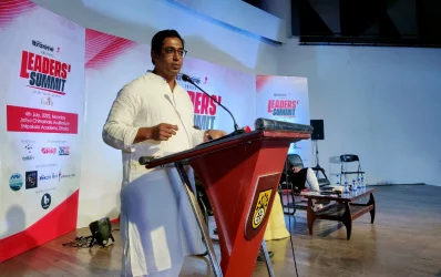 বক্তব্য দিচ্ছেন নাহিম রাজ্জাক এমপি। ছবি: ইত্তেফাক