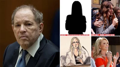 The woman Weinstein pleaded guilty to rape on Monday is Russian-born model Jane Doe.