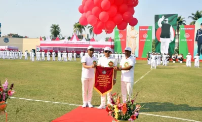 যশোর জেলা পুলিশের বার্ষিক পুলিশ সমাবেশ ও ক্রীড়া প্রতিযোগিতা অনুষ্ঠান।