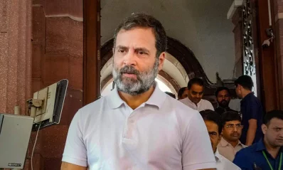 ভারতের কংগ্রেস দলের নেতা রাহুল গান্ধী