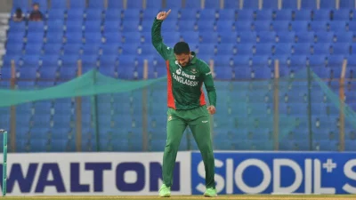 সাকিব আল হাসান। 