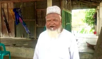 মাদ্রাসার সুপার এ এইচএম কাওছার আলম। ছবি: ইত্তেফাক
