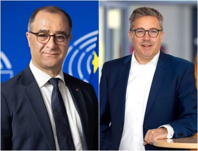 ইলান ডি ব্যাসো ও কার্সটেন লুক (বাম থেকে)