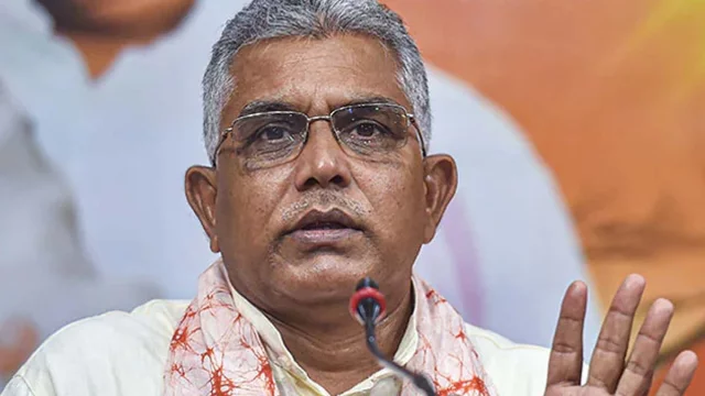 বিজেপির কেন্দ্রীয় সহসভাপতি দিলীপ ঘোষ