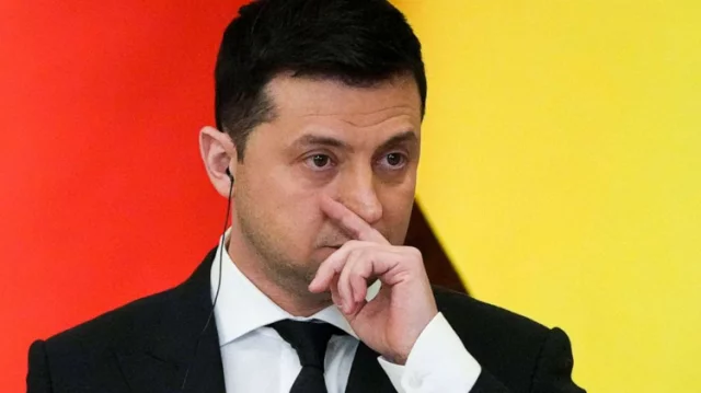 ইউক্রেনের প্রেসিডেন্ট ভলোদিমির জেলেনস্কি । ছবি সংগৃহীত