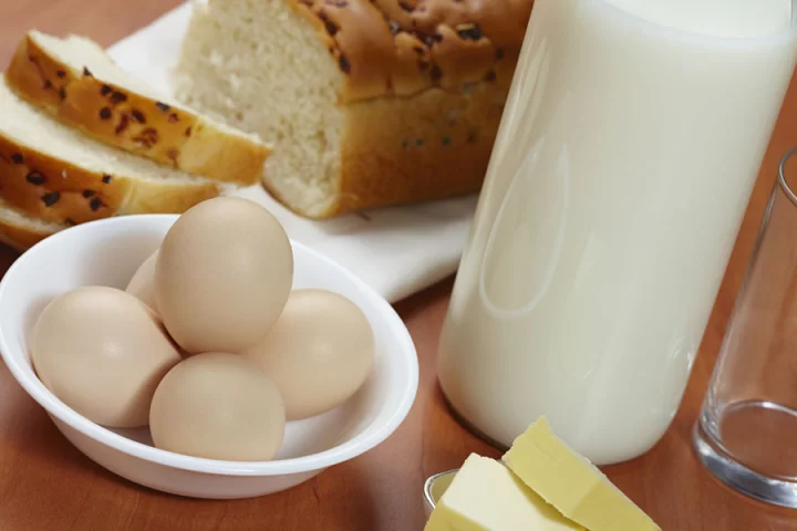 egg &amp; milk 