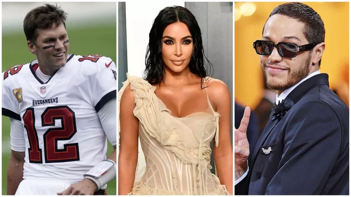 Tom Brady, Kim Kardashian &amp; Pete Davidson