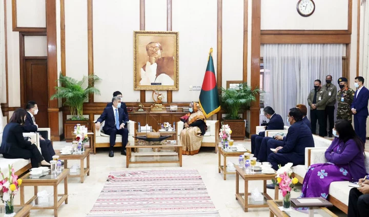 hasina-china