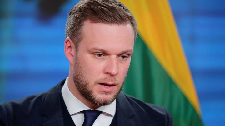 লিথুয়ানিয়ার পররাষ্ট্রমন্ত্রী গ্যাব্রিলিয়াস ল্যান্ডসবার্গিস
