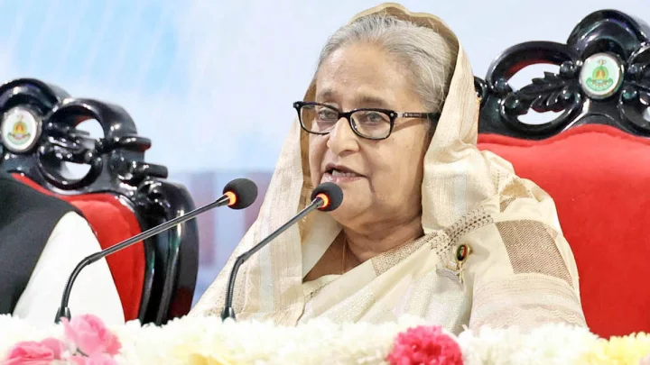 প্রধানমন্ত্রী শেখ হাসিনা। ছবি: ফোকাস বাংলা